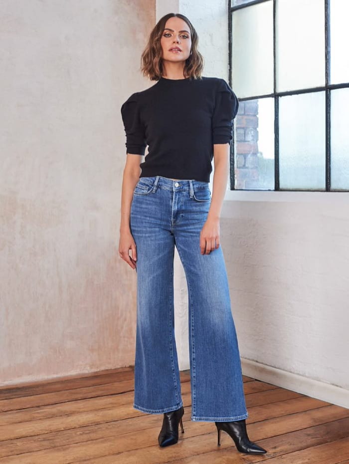 How to style wide leg jeans Trilogy